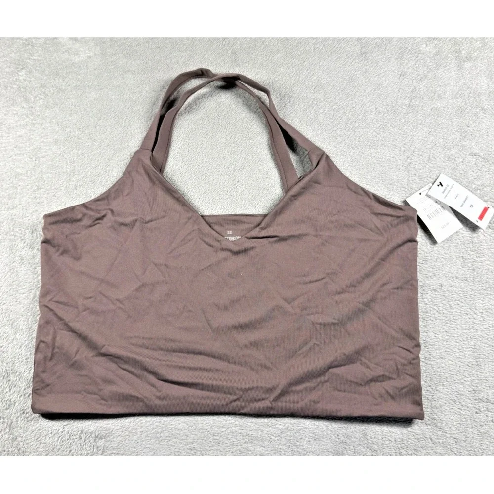 NWT Cotton:On‎ Women's Curve Summer Active Vestlette Brownie US Size 18